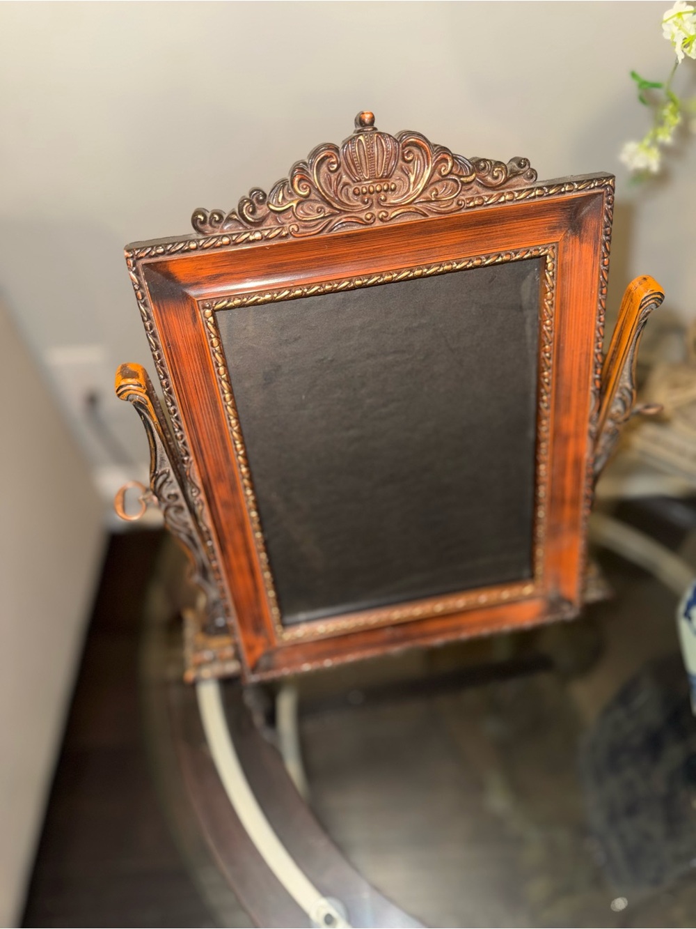 Classic Ornate Vintage Swivel Style Wood Ornate Picture Frame 8x10 - Picture 5 of 8
